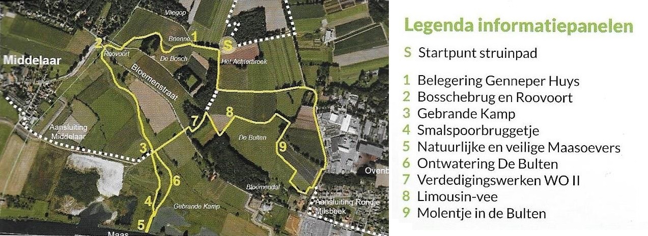 202 kaartje struinpad met index